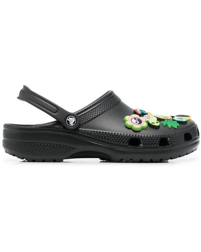 Crocs™ Classic Multi-Charm Sandals - Black