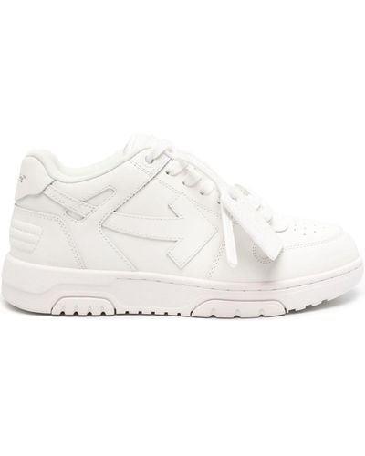 Off-White c/o Virgil Abloh Off- Out Of Office Leather Trainers - White