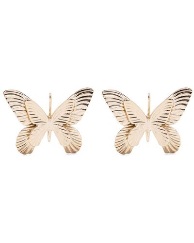 Blumarine Butterfly Earings - Natural