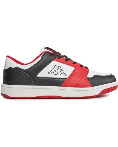 Kappa Sneakers Logo Bernal 361G13W Weiß - Rot