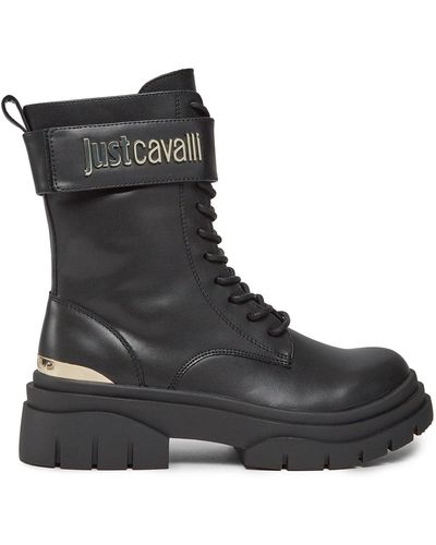 Just Cavalli Stiefeletten 75ra3s80 zs984 black 899 - Schwarz