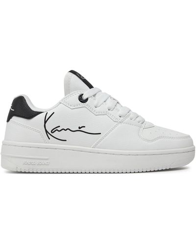 Karlkani Sneakers 89 logo gs kkfwkgs000009 white/black - Weiß