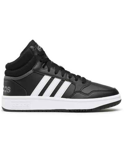adidas Sneakers hoops 3.0 mid classic vintage shoes gw3020 - Schwarz