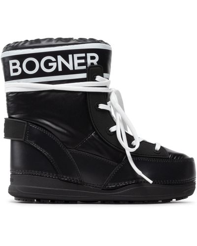 Bogner Schneeschuhe la plagne 1 b 32247024 black/white 020 - Schwarz