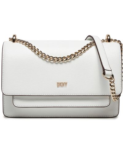 DKNY Handtasche Bryant Chain Flap Cb R24E3A90 Weiß