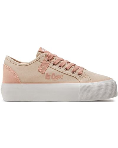 Lee Cooper Sneakers aus stoff lcw-24-31-2196la - Pink