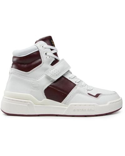 G-Star RAW Sneakers Attacc Mid Blk W 2211 040709 Weiß