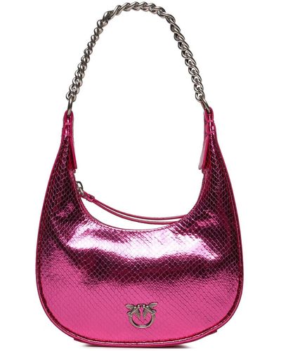 Pinko Handtasche Brioche Hobo Mini Al 23-24 Pltt 101433 A180 N170 - Pink