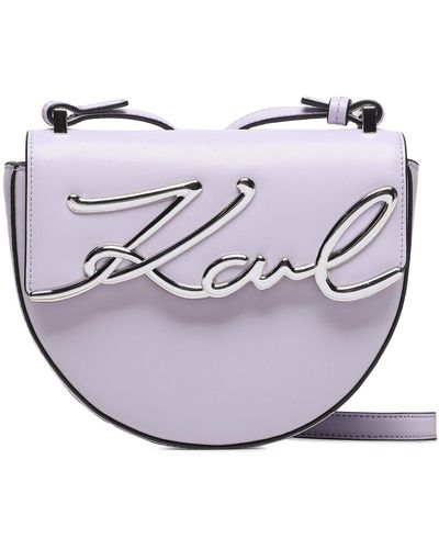 Karl Lagerfeld Handtasche 230w3087 pastel lil - Mettallic