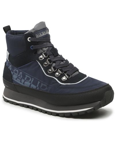 Napapijri Schnürschuhe snowjog np0a4h71 blu marine 176 - Blau