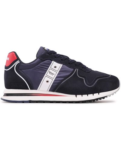 Blauer Sneakers s3quartz04/rit navy/red - Blau