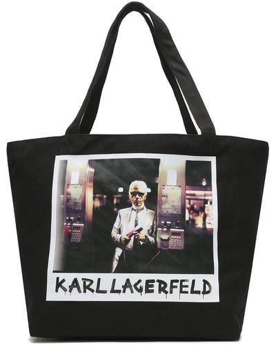 Karl Lagerfeld Handtasche 226w3932 black - Schwarz