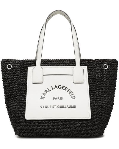 Karl Lagerfeld Handtasche 230w3057 black - Schwarz