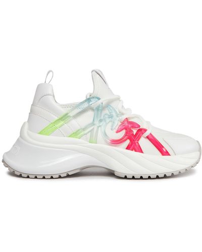 Pinko Sneakers Ariel 01 Ss0023 T011 Weiß - Pink