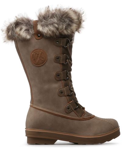 Kimberfeel Schneeschuhe beverly taupe - Braun