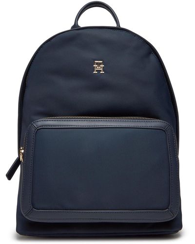 Tommy Hilfiger Rucksack Th Essential S Backpack Aw0Aw15718 - Blau