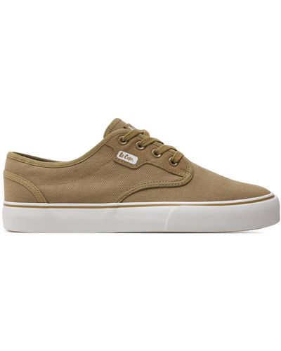 Lee Cooper Sneakers aus stoff lcw-24-31-2232ma - Braun