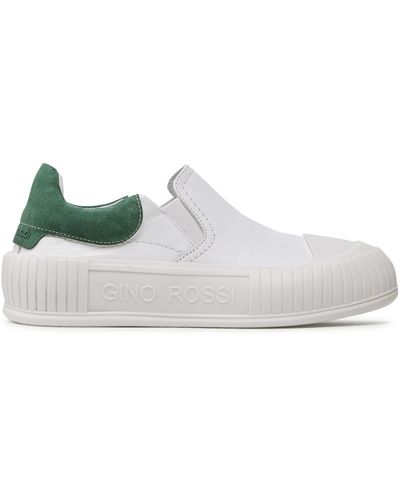 Gino Rossi Sneakers Aus Stoff 1002G Weiß