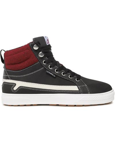 O'neill Sportswear Sneakers wallenberg mid 90223006.25y black - Braun