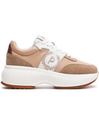 Pollini Sneakers Sa15077G1Ixf110A Bianco/Wood - Pink