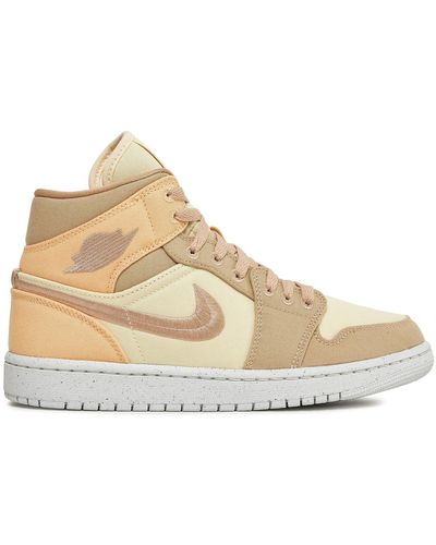 Nike Schuhe air jordan 1 mid se dv0427 102 muslin/desert/celestial/gold - Natur