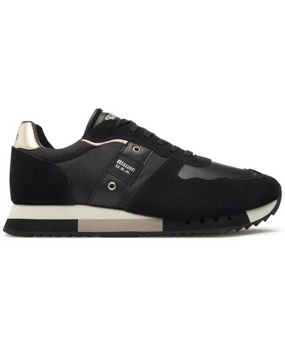 Blauer Sneakers f3melrose01/nyp black blk - Schwarz