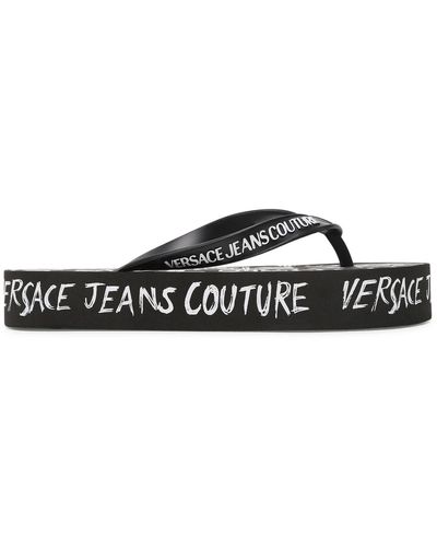 Versace Jeans Couture Zehentrenner 74va3sq8 zs624 l01 - Schwarz