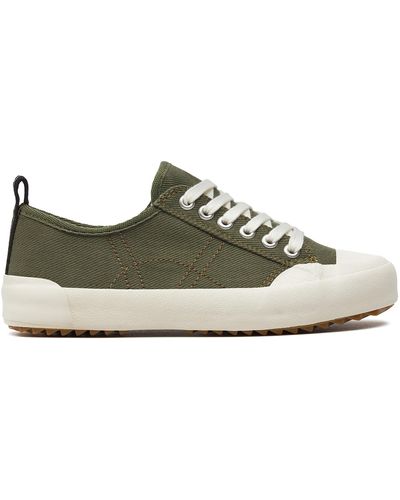 EMU Sneakers Aus Stoff Hosier W13022 - Grün