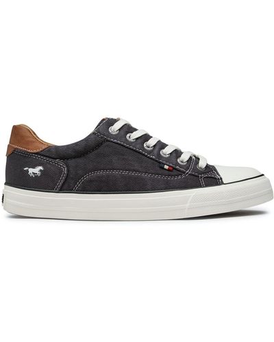 Mustang Sneakers aus stoff 4180-303-9 schwarz