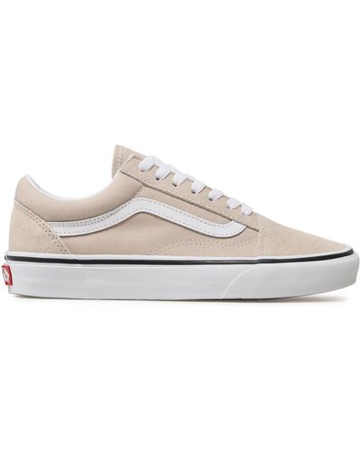Vans Sneakers Aus Stoff Old Skool Vr3 Vn0005Ufbll1 Color Theory French Oak - Weiß