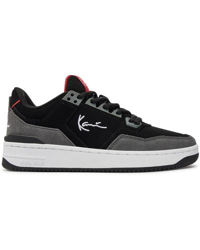 Karlkani Sneakers kkfwm000354 grey/black/red - Schwarz