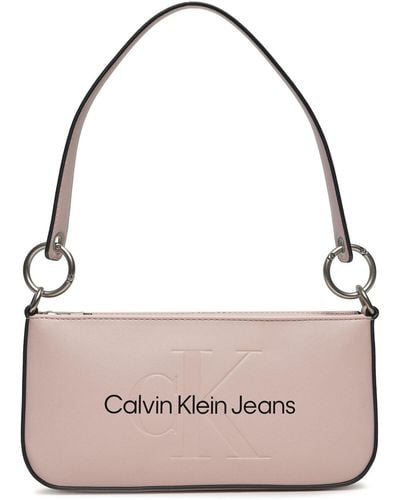 Calvin Klein Handtasche Sculpted Shoulder Pouch25 Mono K60K610679 - Pink