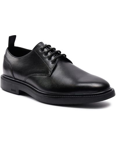 Hugo boss derby on sale shoes