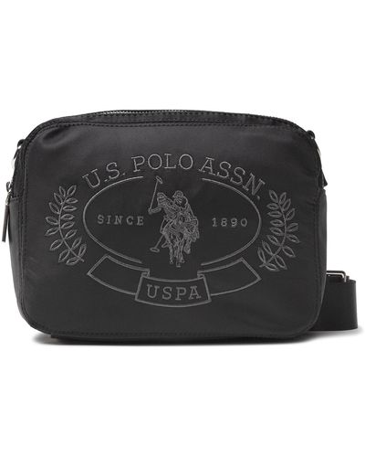 U.S. POLO ASSN. Handtasche Springfield Crossbody Bag Beupa5091Wip000 - Schwarz