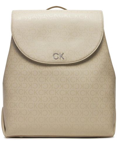 Calvin Klein Rucksack ck daily backpack_epi mono k60k611881 stoney epi mono pea - Natur
