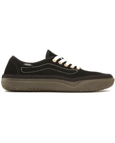 Vans Sneakers aus stoff circle vee se vn0005vgb9m1 suede black/gum - Schwarz