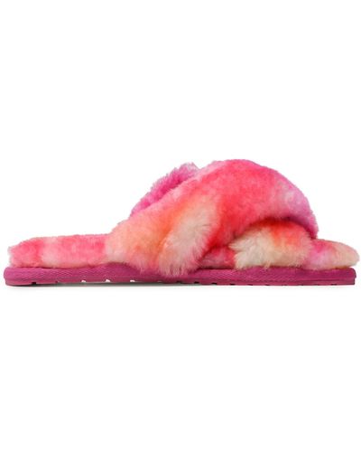 EMU Hausschuhe Mayberry Tie Dye W12655 - Pink