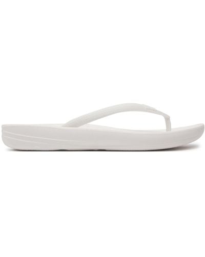 Fitflop Zehentrenner iqushion e54 white 194 - Weiß