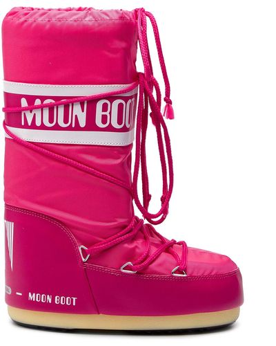 Moon Boot Schneeschuhe Nylon 14004400062 - Pink