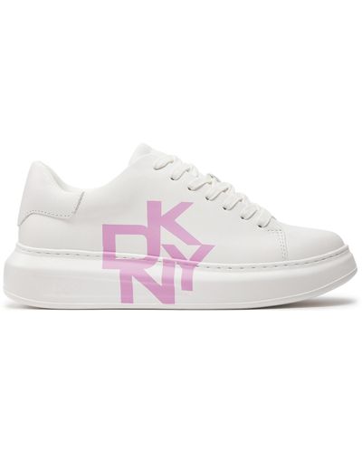 DKNY Sneakers K1408368 Weiß - Pink