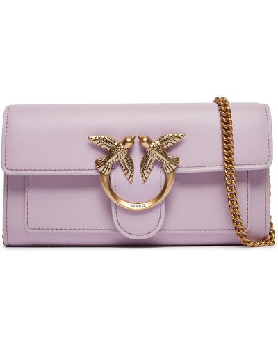 Pinko Handtasche love one wallet c . pe 24 pltt 100062 a0f1 purple wwgq - Lila