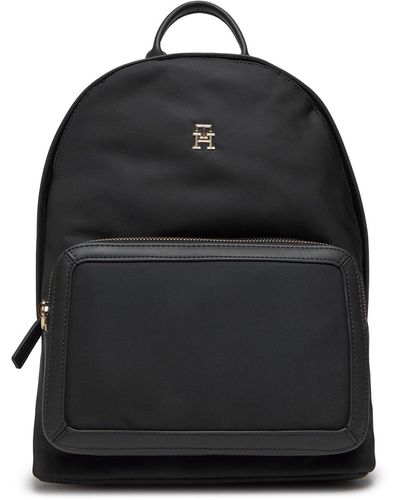 Tommy Hilfiger Rucksack Th Essential S Backpack Aw0Aw15718 Bds - Schwarz
