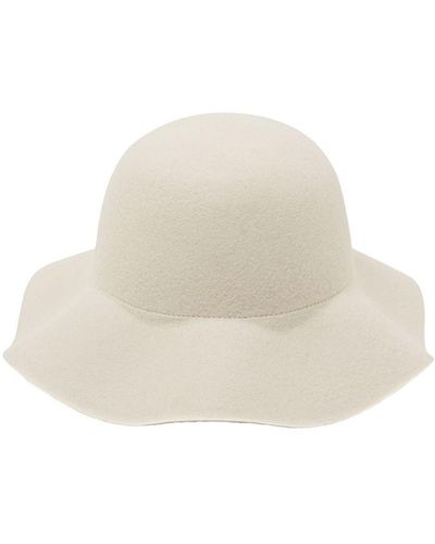 Esprit Chapeau en feutre de laine - Blanc