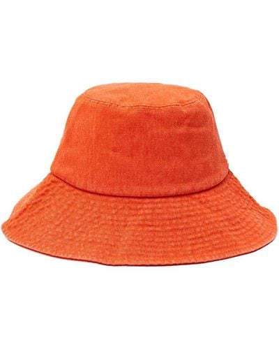 Esprit Twill Bucket Hat - Oranje