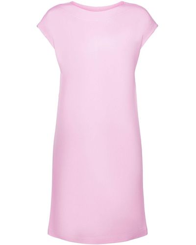 Esprit Mini-jurk Van Jersey - Roze