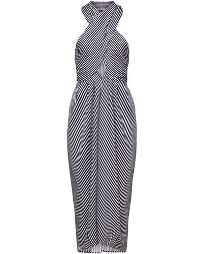 Esprit Wandelbares Kleid im Sarong-Stil - Grau