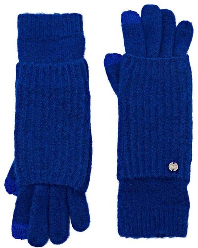 Esprit 2-in-1 Gebreide Handschoenen - Blauw