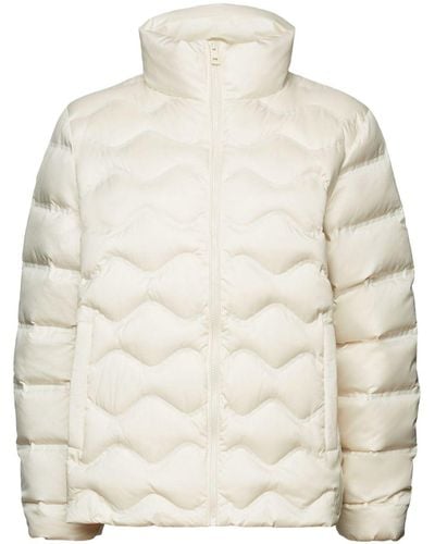 Esprit Recyclée : la veste matelassée - Blanc