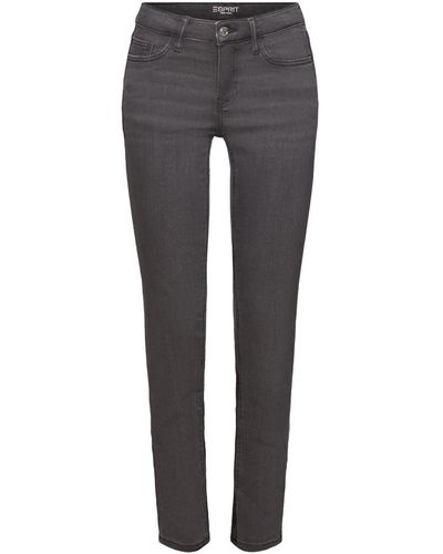 Esprit Slim Fit-jeans Met Stretch - Zwart
