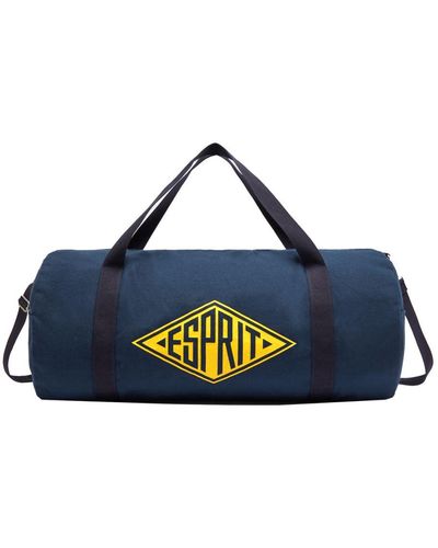 Esprit Grote Duffle Bag - Blauw